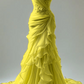 Elegantes Schatz-Meerjungfrau-Spitzenapplikationen Partykleid Lange Ballkleider fg7301