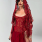 Burgudny Off Shoulder Long Dress Evening Party Dress       fg7404