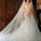 Sexy Mermaid Long Wedding Dress Evening Party Dresses    fg7702