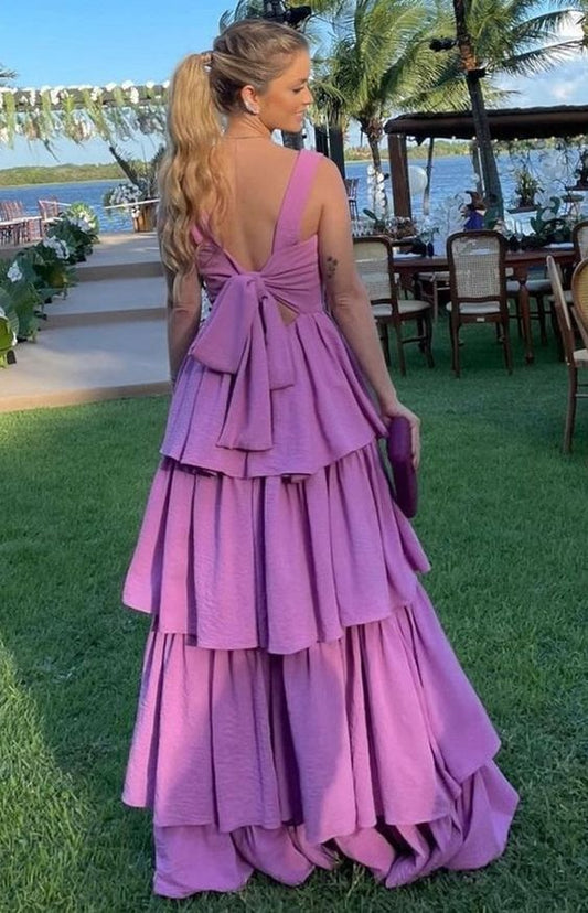 Purple Prom Dresses, Evening Gown    fg2819