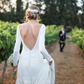 Simple Wedding Dress Women Formal Evening Party Prom Gowns   fg2243